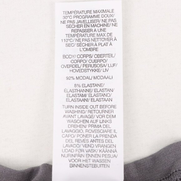 NWT Oner Active Mellow Soft Long Sleeve Top in Ash Grey Size Medium - Picture 5 of 5